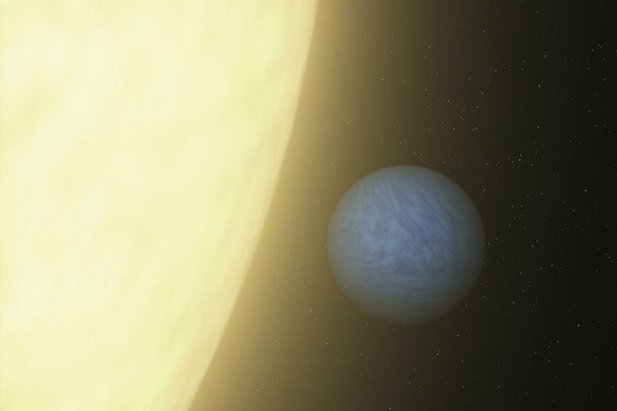 Diamond-studded planet orbits sun-like star 