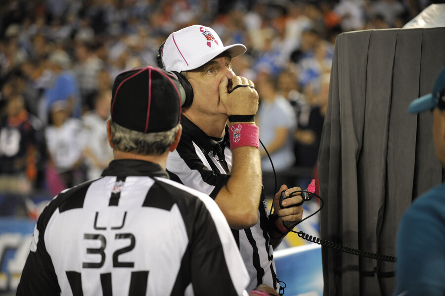 How to become an NFL referee? Start early. 