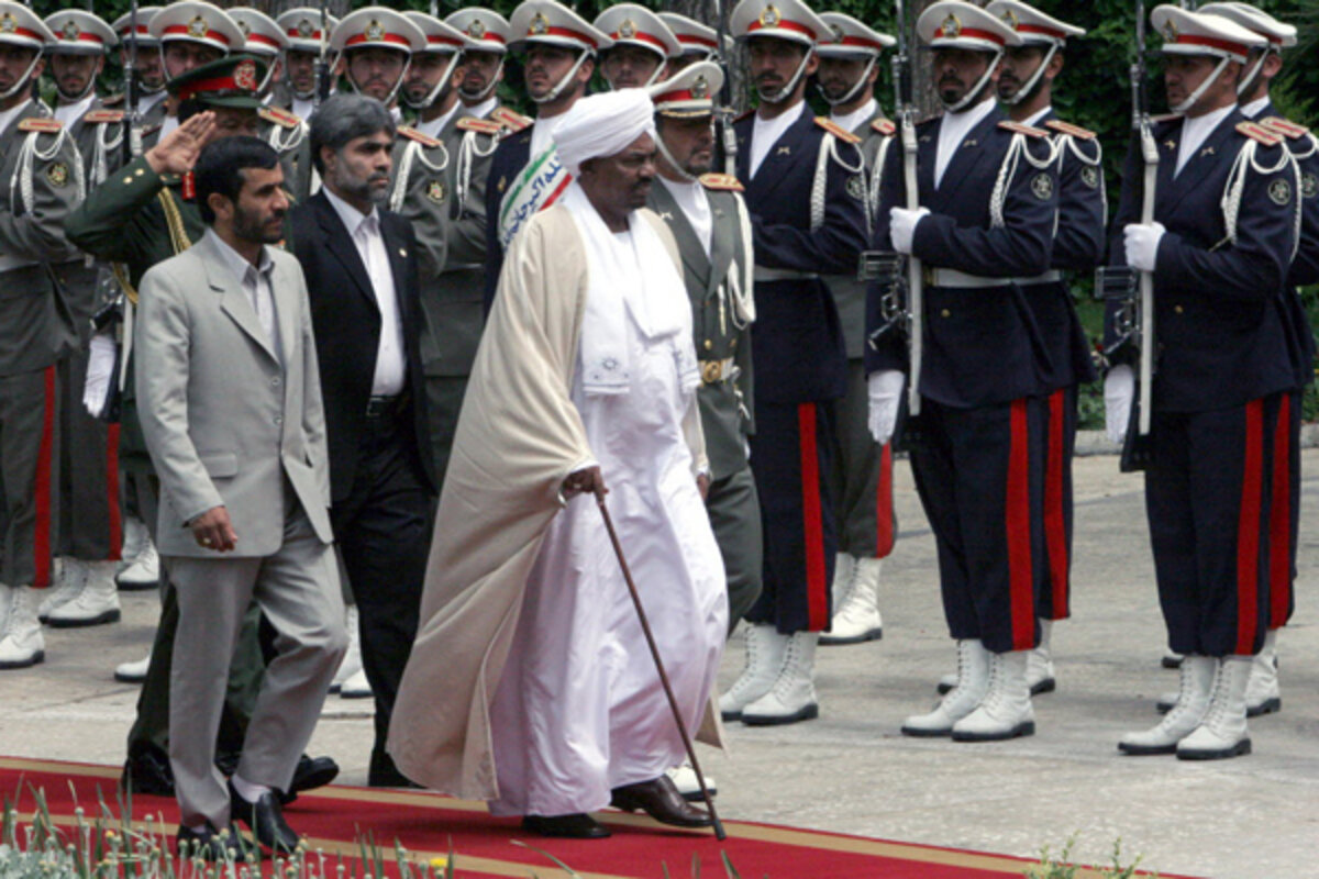 Sudan's Bashir threatens Israel over alleged airstrike - CSMonitor.com, image size:1200x800