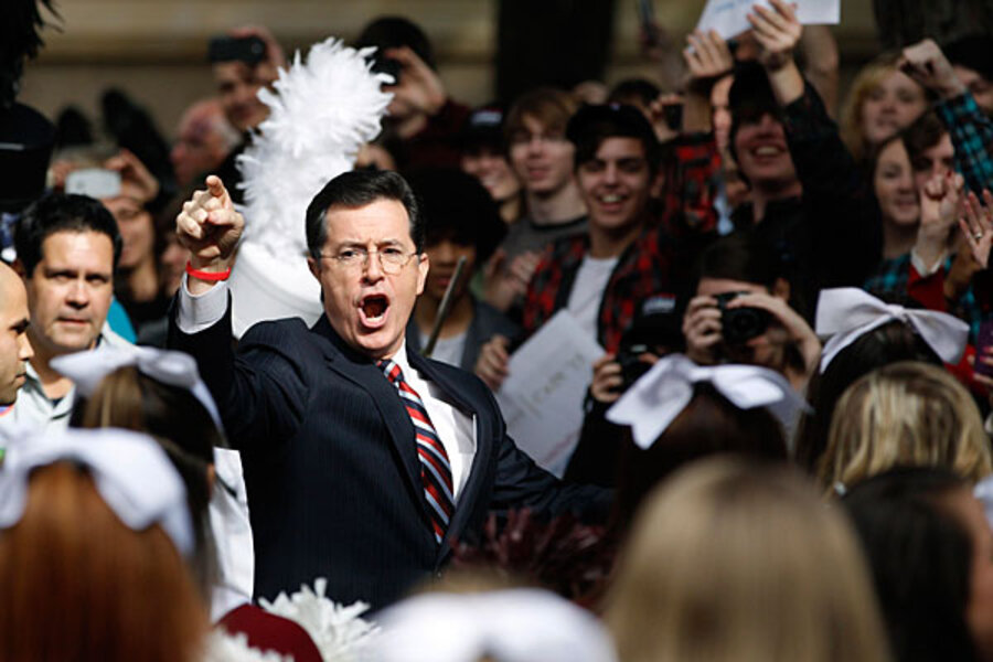 Stephen Colbert shuts super PAC. Where did the money go? - CSMonitor.com
