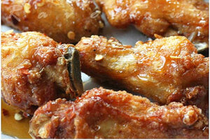 recipe for crispy deep fried chicken wings