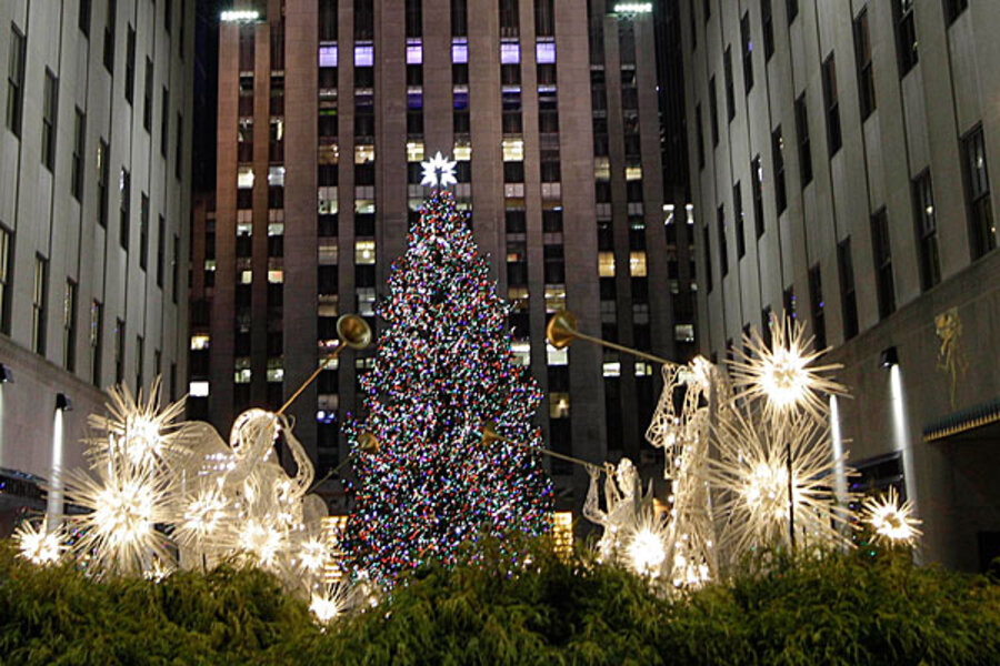 New Jersey spruce survives Sandy, lights up Rockefeller Center ...