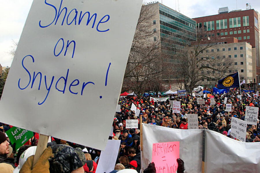 Should Michigan GOP brace for reprisal over 'right to work' law ...