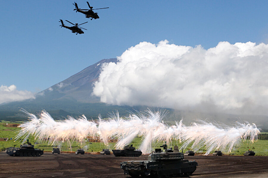 Japan to boost military budget amid regional tensions - CSMonitor.com