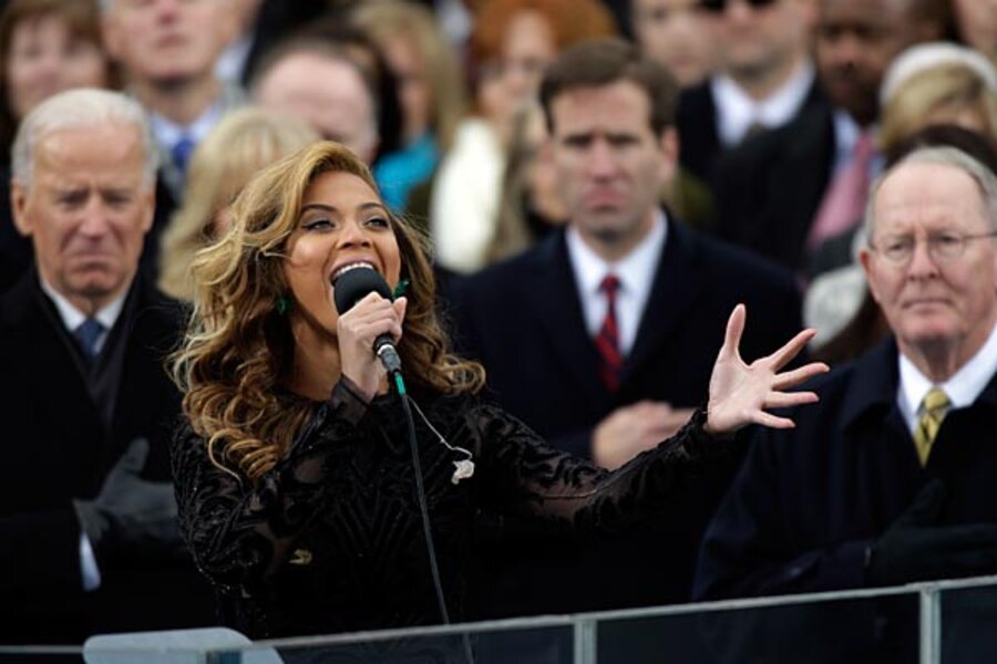 Beyoncé lip-sync: Did she sing national anthem after all? - CSMonitor.com