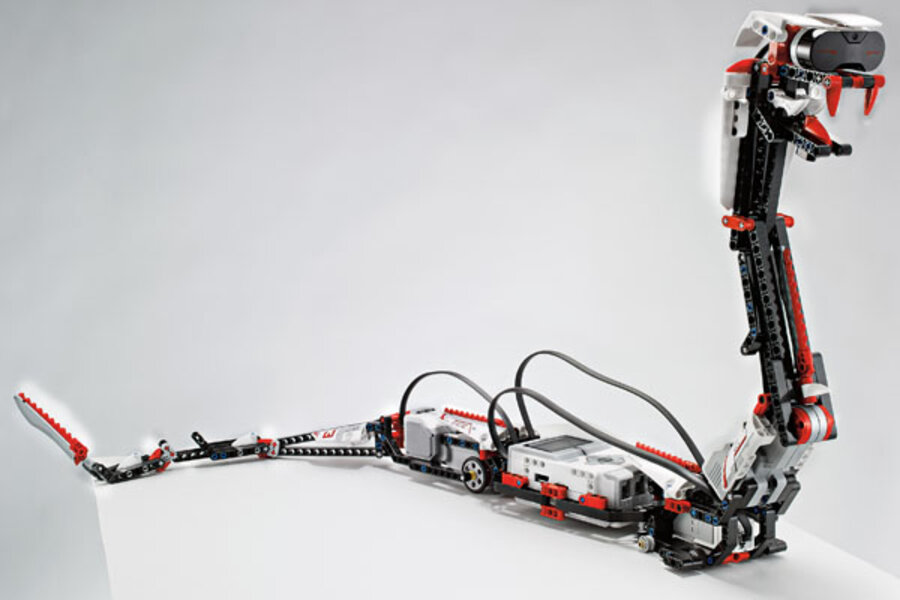 New Lego robot has bricks for bones, an iPhone for a brain 