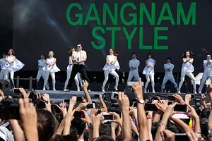 pop song open gangnam style
