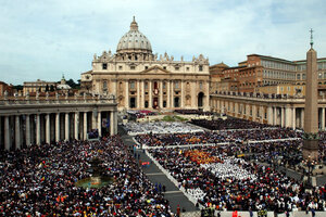 What country has the largest total number of Roman Catholics