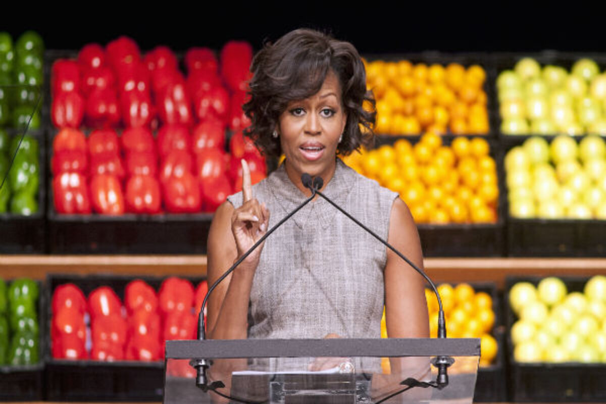 First lady's anti-obesity campaign ignites change in food industry -  CSMonitor.com