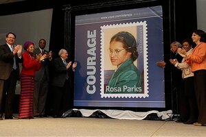 Rosa Parks honored with new stamp CSMonitor