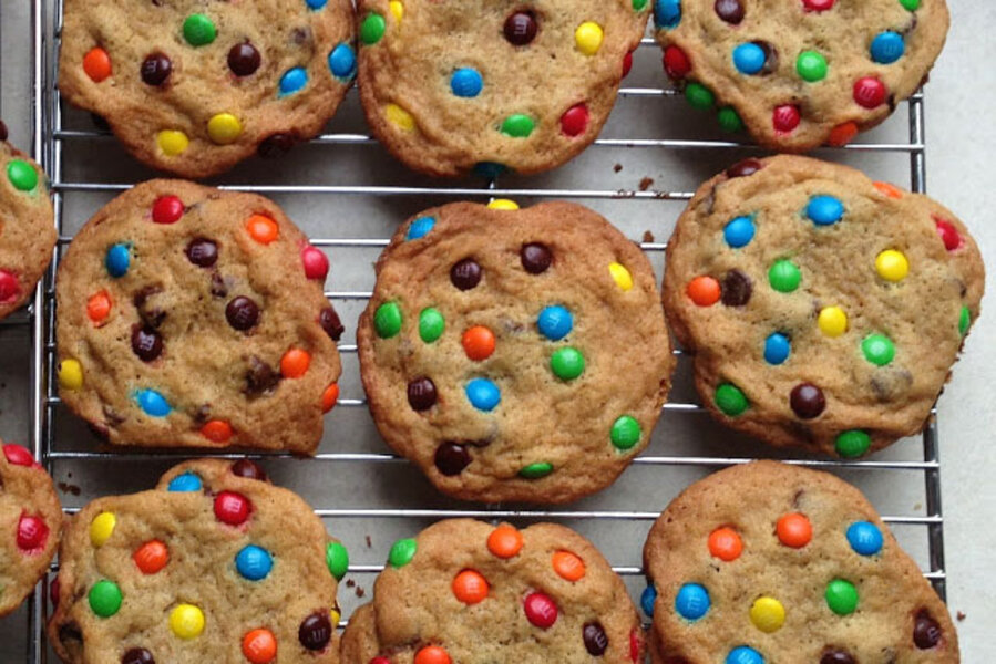 M M Chocolate Chip Monster Cookies Csmonitor Com M M Chocolate Chip Monster Cookies Csmonitor Com