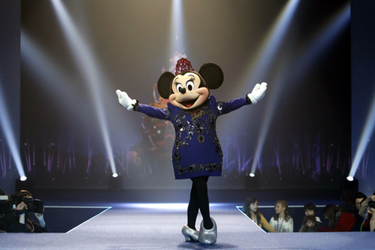 Minnie Mouse 'makeover' features designer dress - CSMonitor.com