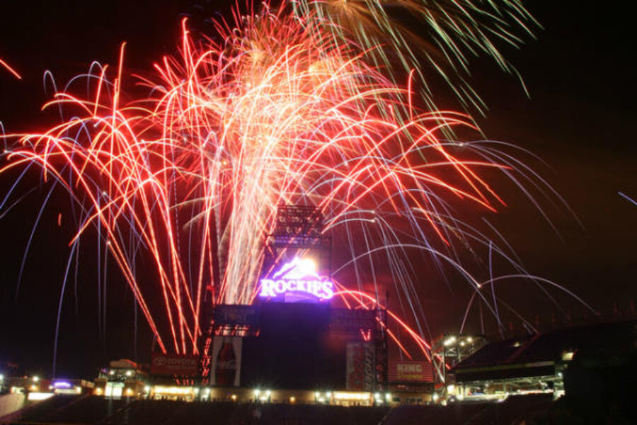 Fireworks Games  Colorado Rockies