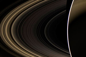 Saturn's Rings Formed from Large Moon's Destruction - Universe Today