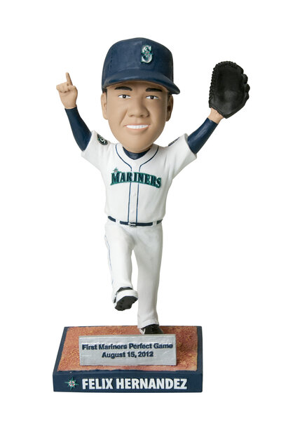 Seattle Mariners Felix Hernandez bobblehead