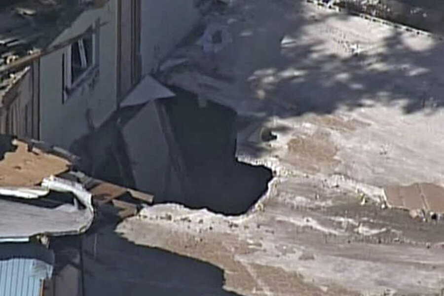 Second Sinkhole Appears Does Your Insurance Cover Sinkholes