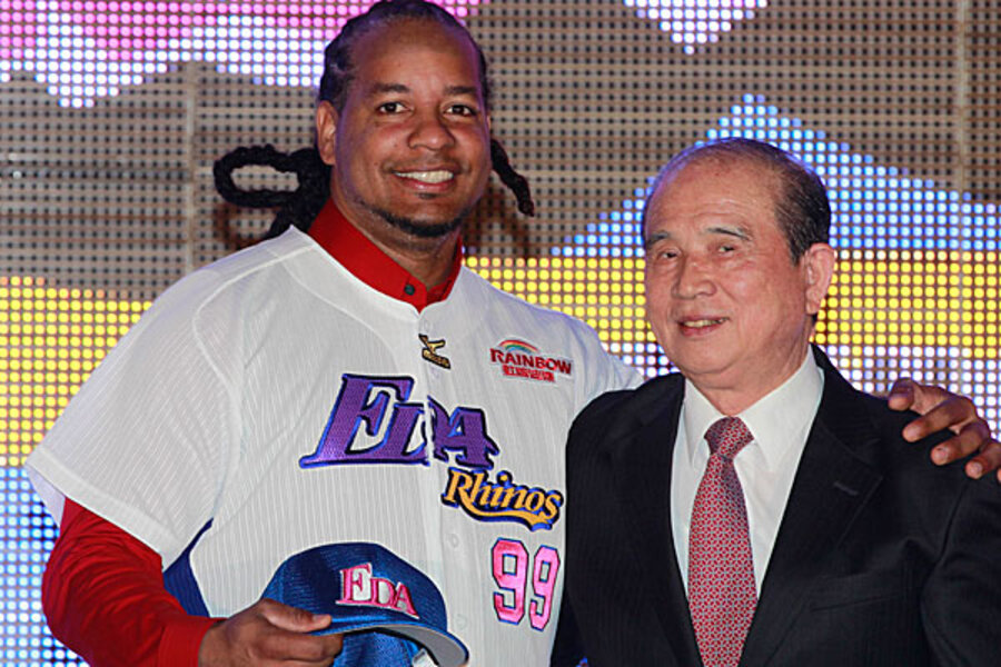 Manny Ramirez signs to play with Rhinos in Taiwan 