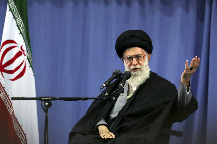 Iran's Khamenei Condemns Boston Marathon Attacks, But Takes Jab At Us 