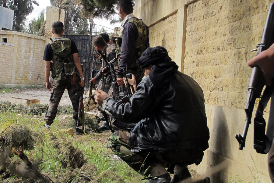 Syrian rebels intensify rocket attacks into Lebanon - CSMonitor.com