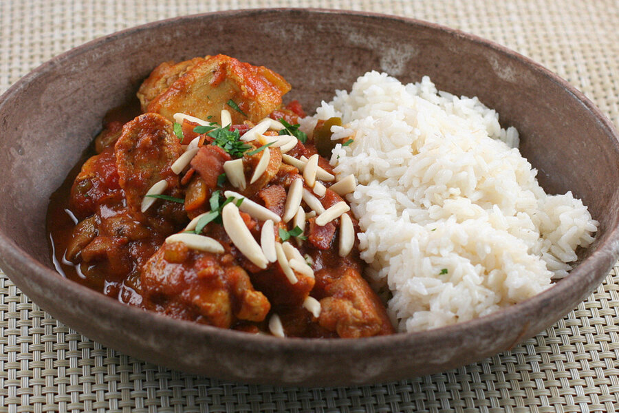 Country Captain with coconut rice - CSMonitor.com