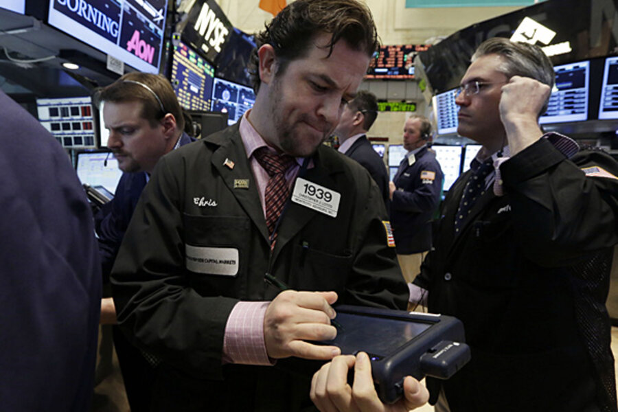 Stocks held back by weak earnings