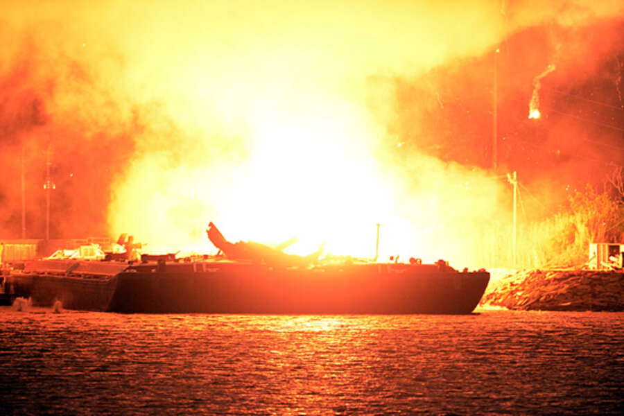 Fuel barge explosions underscore risks of fuel transportation
