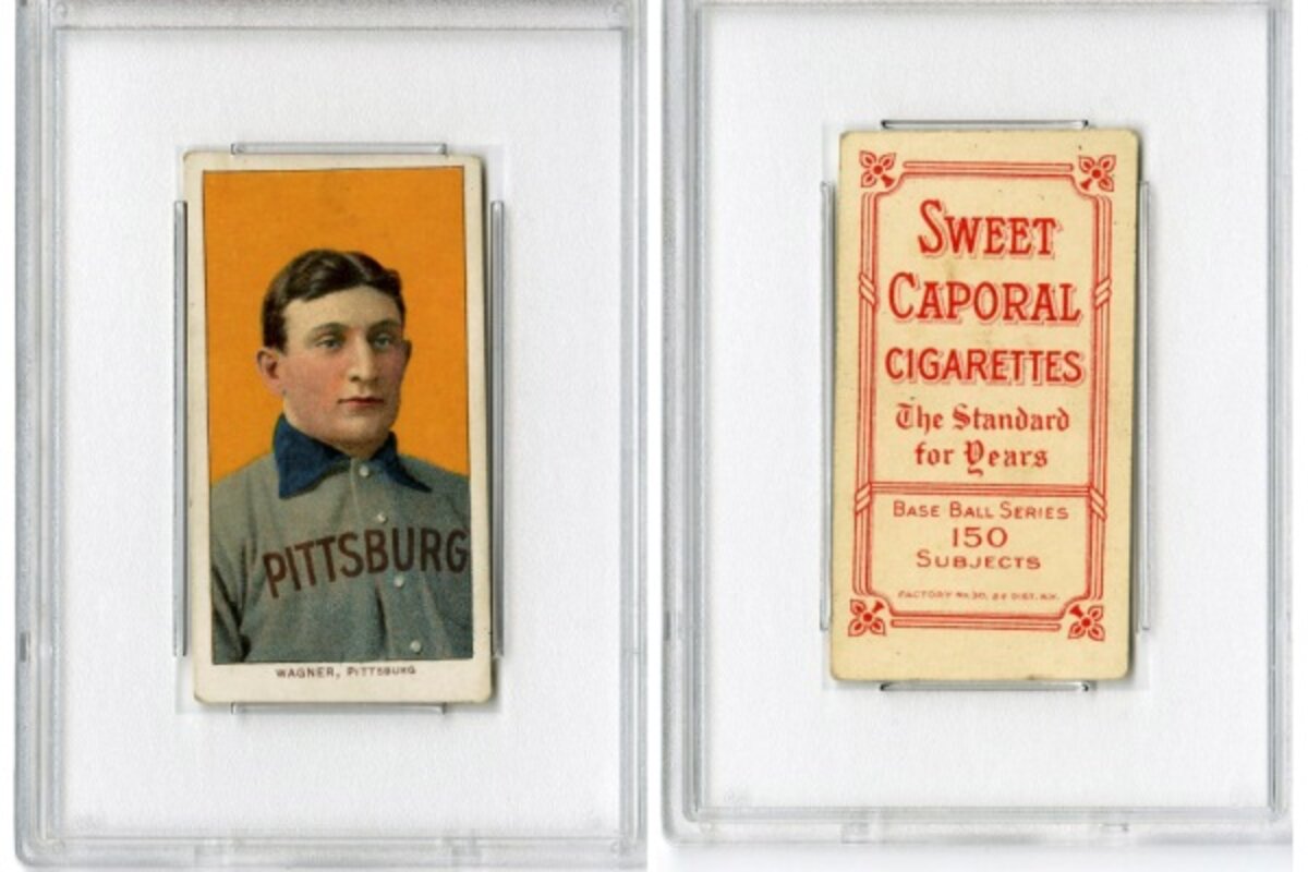 cigarette baseball cards Honus Wagner baseball card fetches $2.1 million