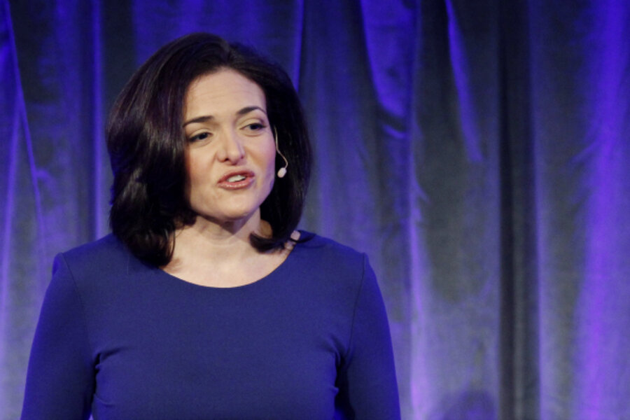 LeanIn.Org pushes women to stick with career ambitions - CSMonitor.com