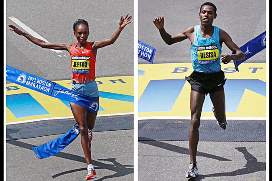 Boston Marathon winners: An Ethiopian and a Kenyan ...