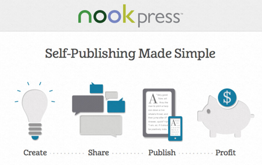 Barnes Noble Creates A New Self Publishing Service Csmonitor Com