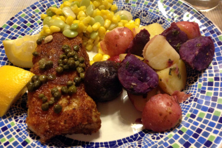 Julia Child's sole meuniere