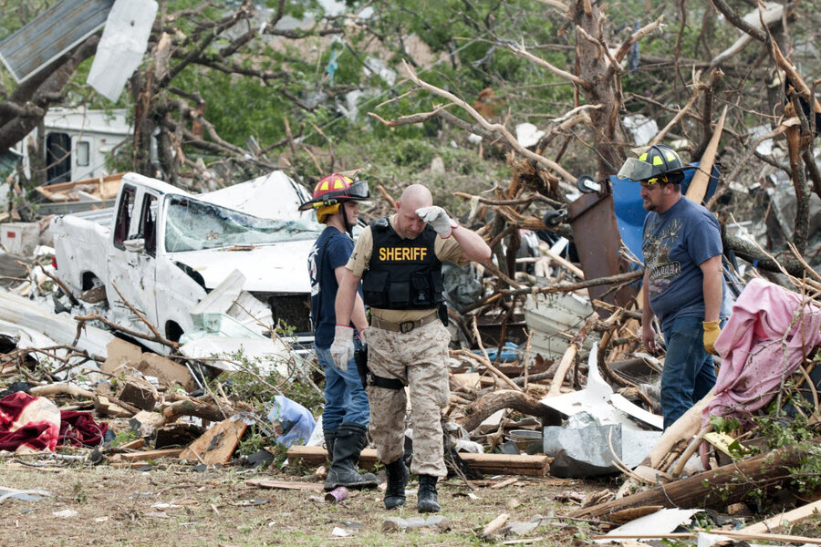 After tornado, Texas town begins to pick up the pieces - CSMonitor.com