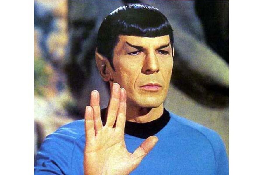 How did Spock disguise his ears? - CSMonitor.com