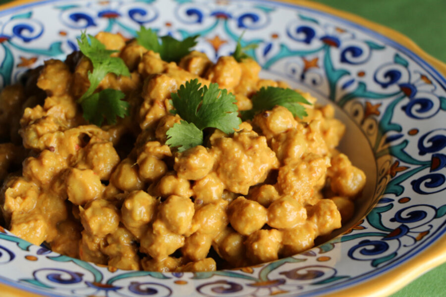 Indian chickpeas and mango lassis - CSMonitor.com