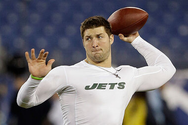 Did New England Patriots' website hint at Tim Tebow signing?