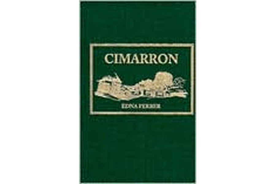 From 1930 "Cimarron" by Edna Ferber