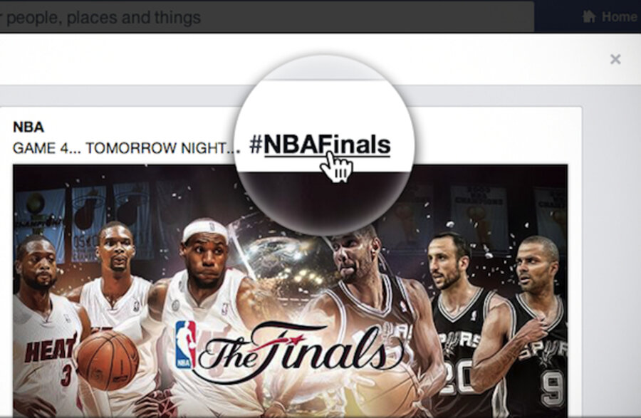 Everyone Hashtag In Facebook Facebook hashtags bring a taste of Twitter to the social network ...