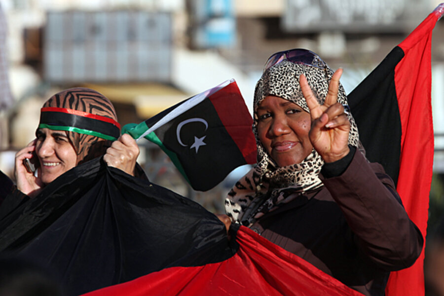 In liberated Libya, women struggle to raise their hand - CSMonitor.com