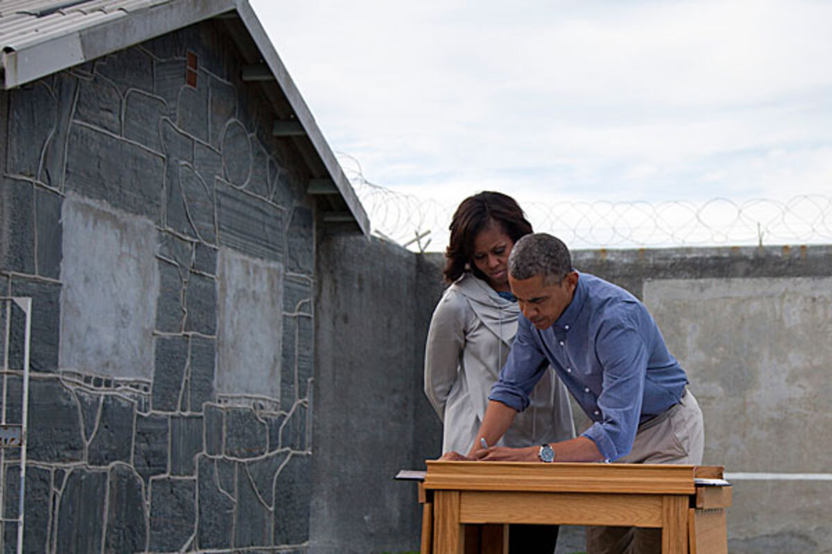 Nelson Mandela: Obama praises his vision of equality and opportunity -  CSMonitor.com, image size:1200x800