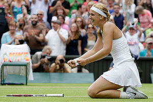 Sabine Lisicki Knocks Serena Williams Out Of Wimbledon - CSMonitor.com