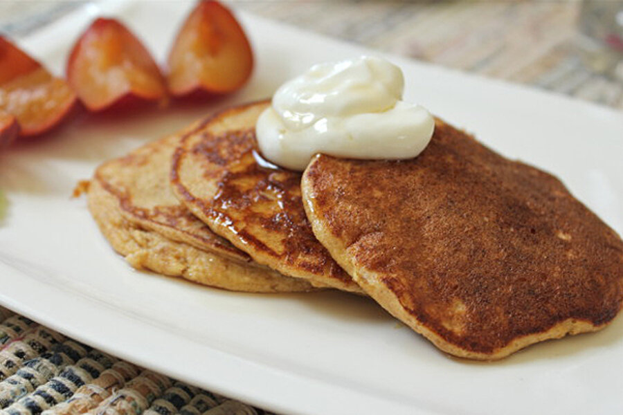 Lemon ricotta pancakes