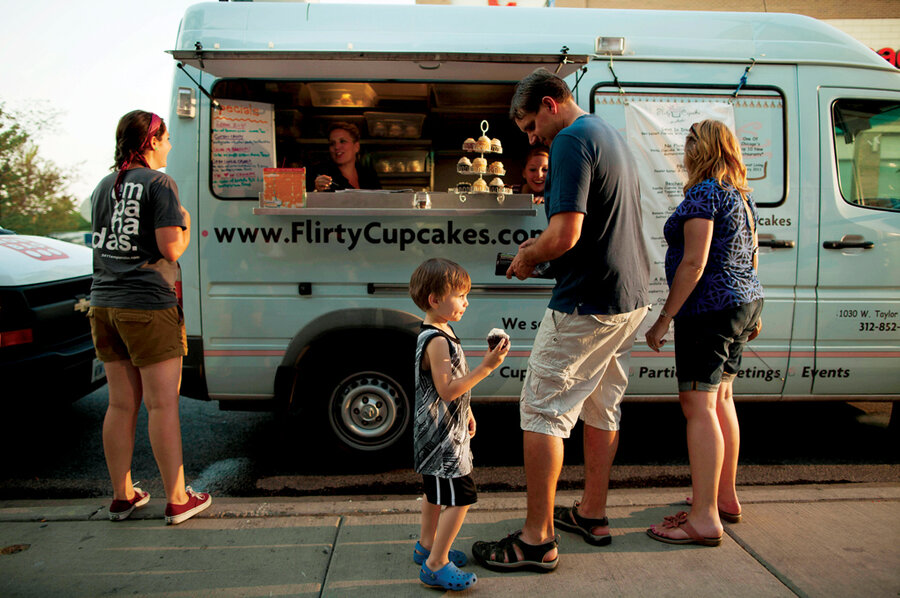 Restaurants Reinvent The Food Truck Csmonitor Com