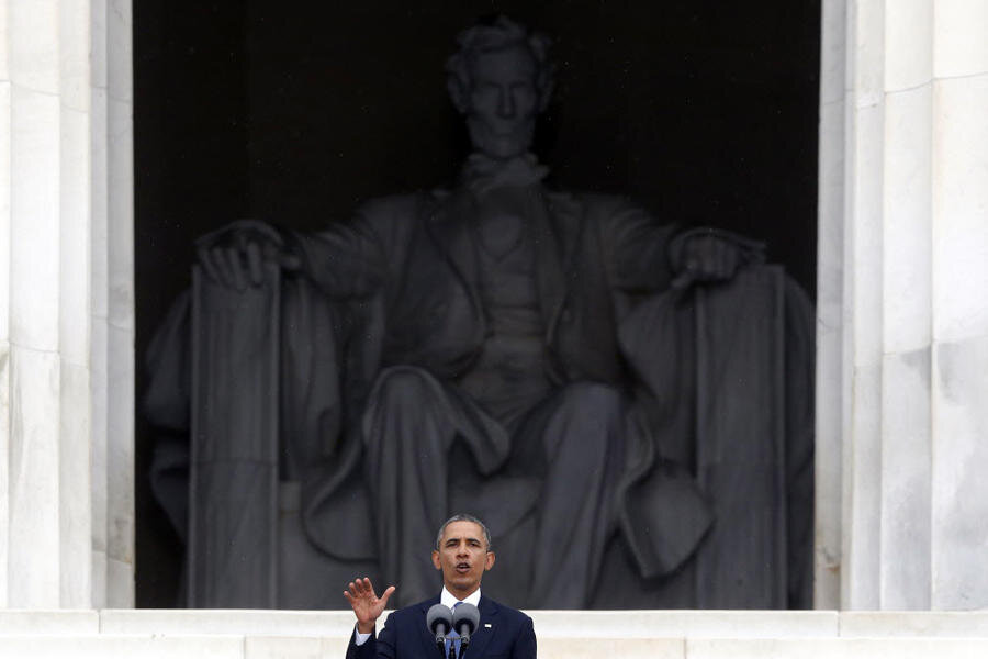 'I Have a Dream' speech: Obama calls to fully realize King's vision ...