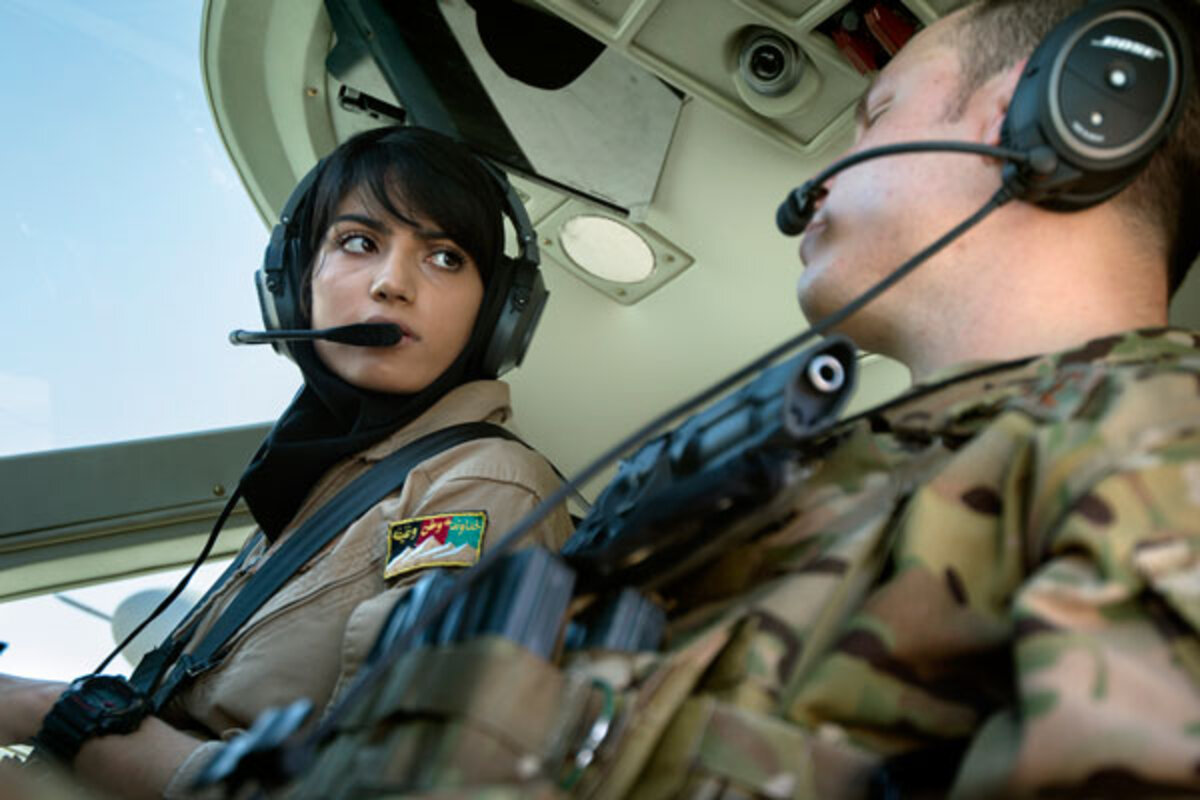 Helicopter Pilots Identified Female