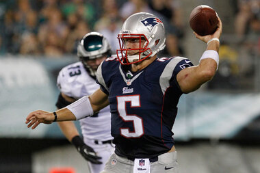 Pictures: Tim Tebow with the New England Patriots – Orlando Sentinel