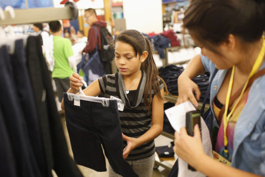 Store helps BX students get ready for school by providing uniforms