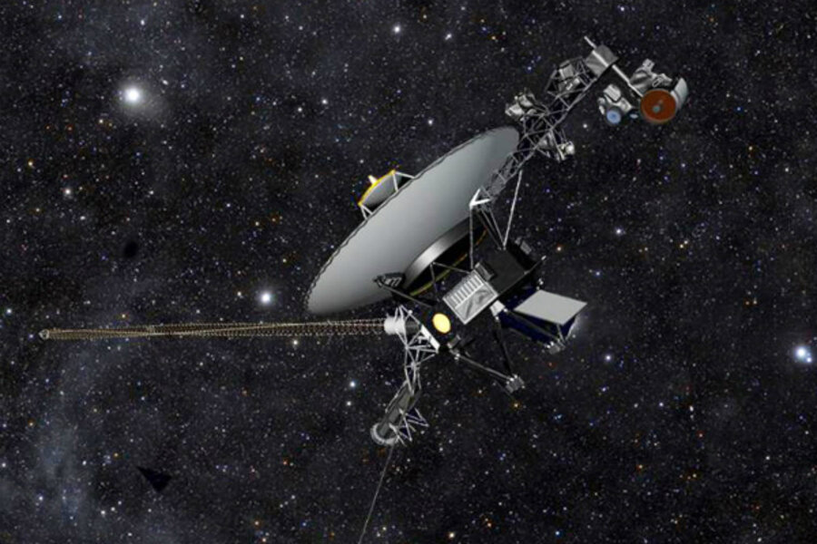 Voyager 1: Humanity's time capsule to the cosmos the solar - CSMonitor.com
