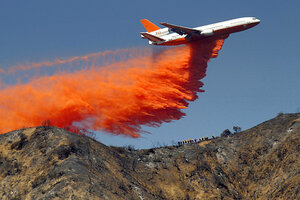 Azusa fire burns in Southern California mountains - CSMonitor.com