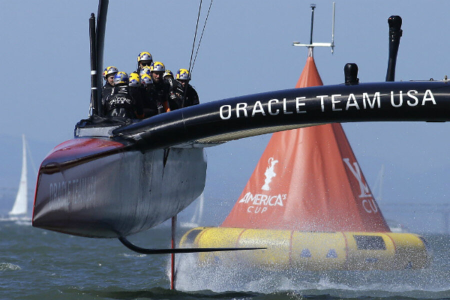 America's Cup all square after tale of two starts on first day of sailing, America's  Cup