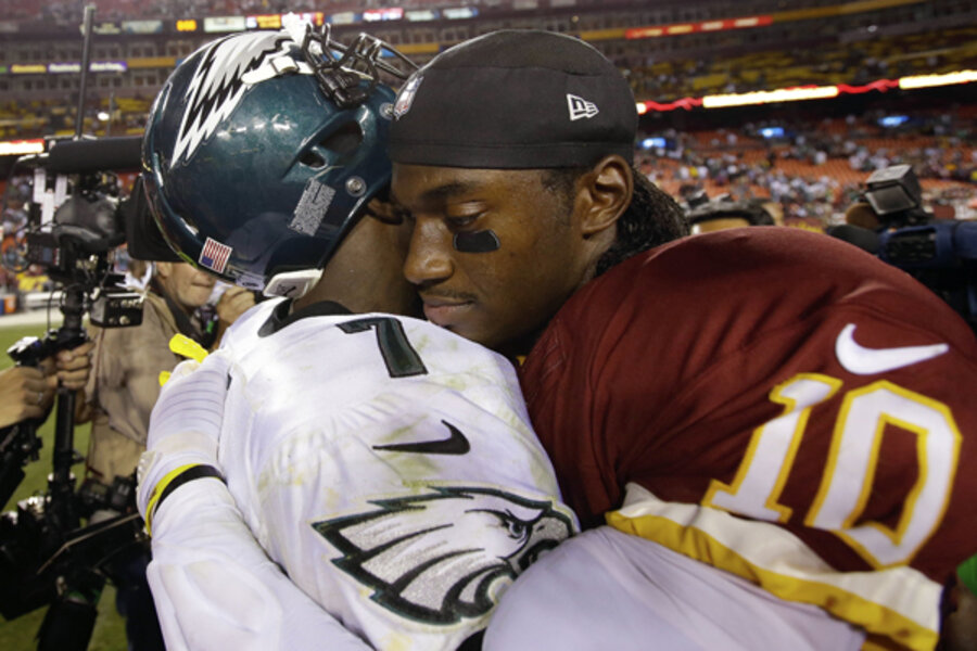 PHOTO: Redskins fan has slightly modified RG3 jersey 